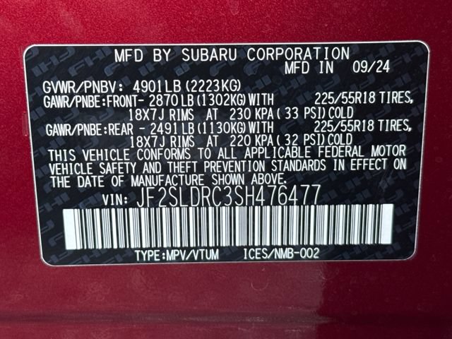 Used 2025 Subaru Forester Limited AWD/4WD image 26