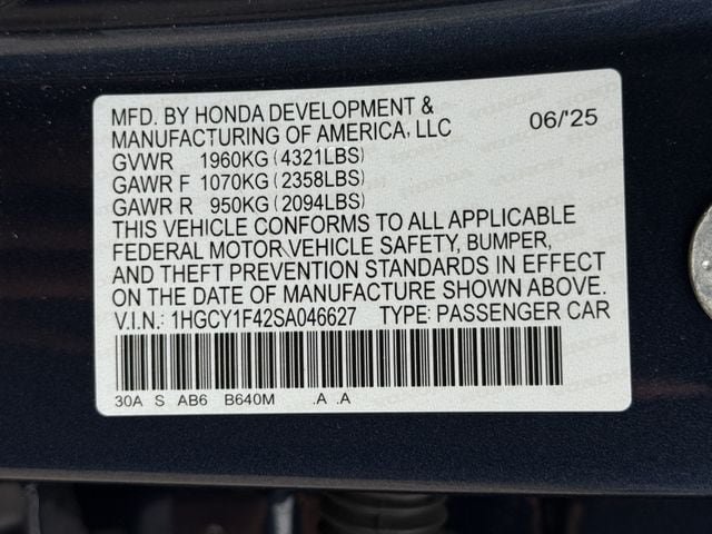 Used 2025 Honda Accord SE image 32