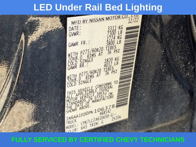 Used 2023 Nissan Titan SV w/ SV Convenience Package image 31