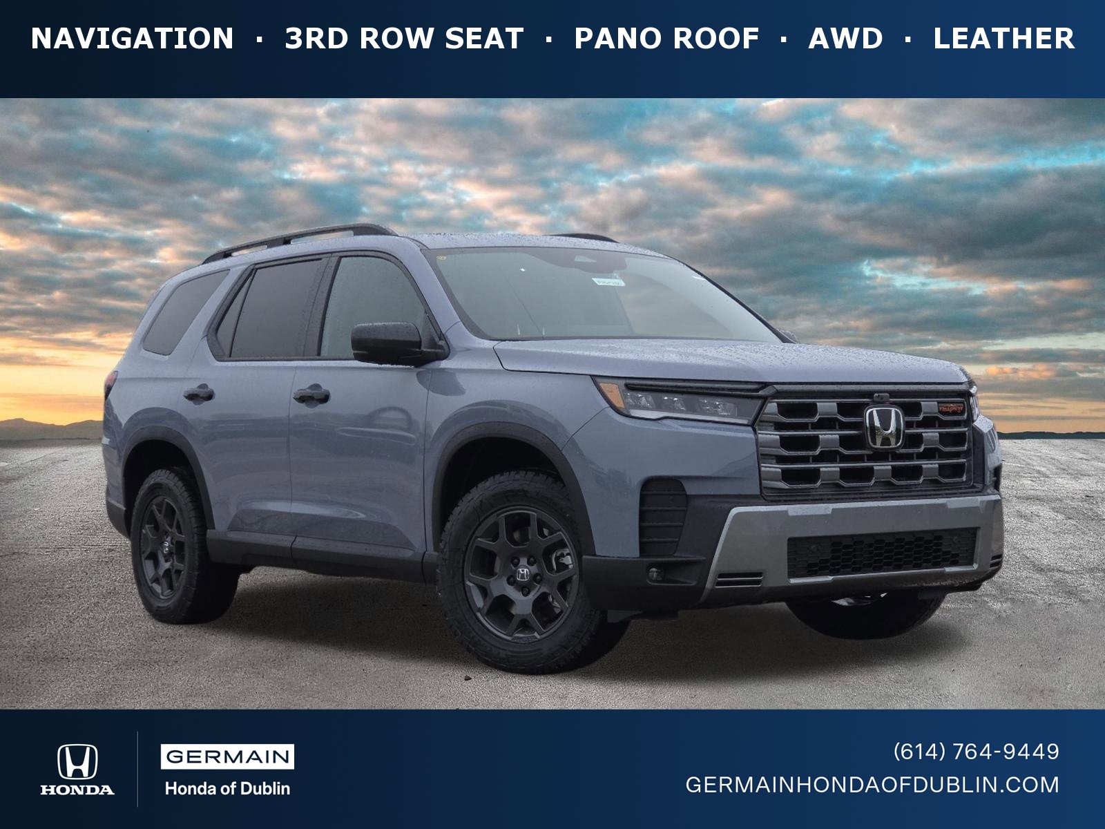 New 2026 Honda Pilot TrailSport image 1