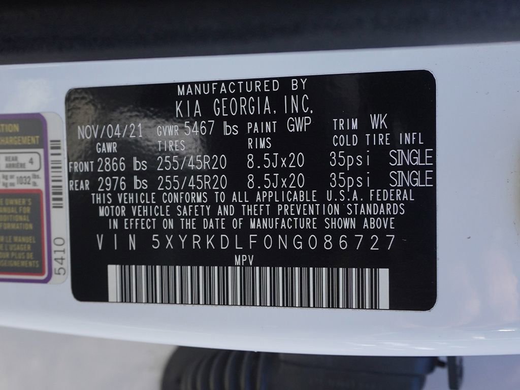 Used 2022 Kia Sorento SX Prestige AWD/4WD image 52