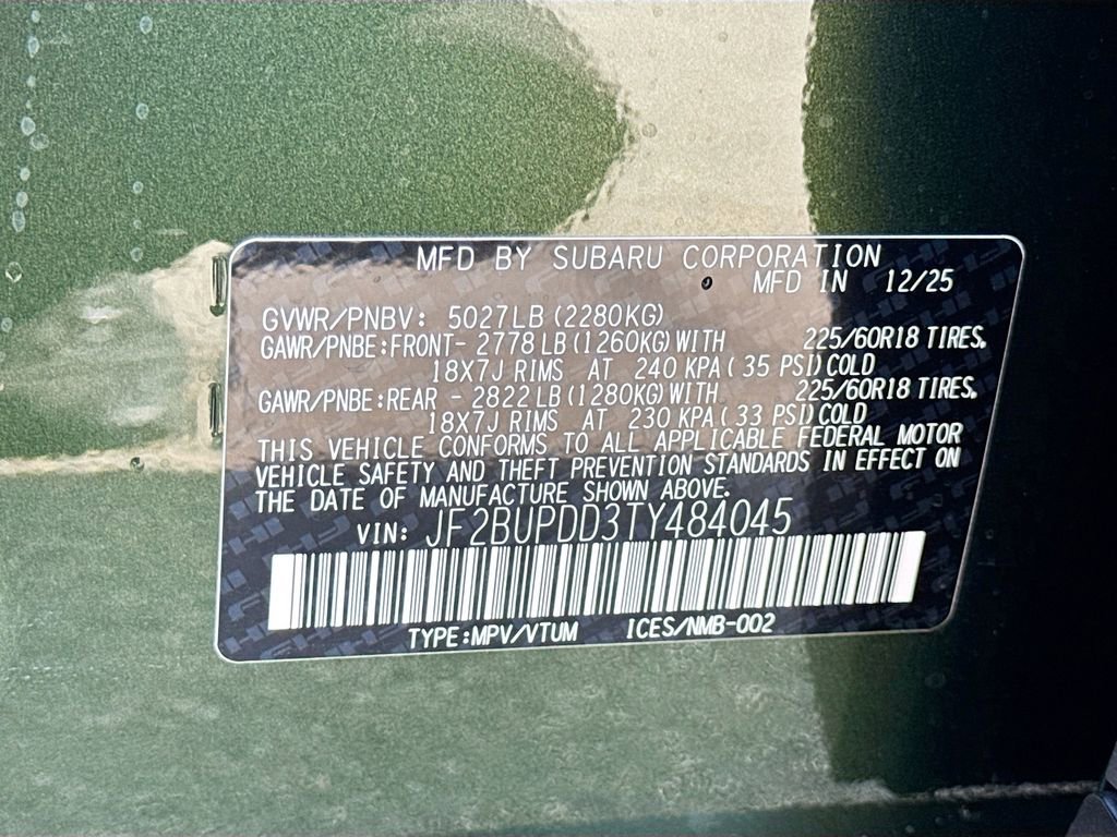 New 2026 Subaru Outback Limited image 42