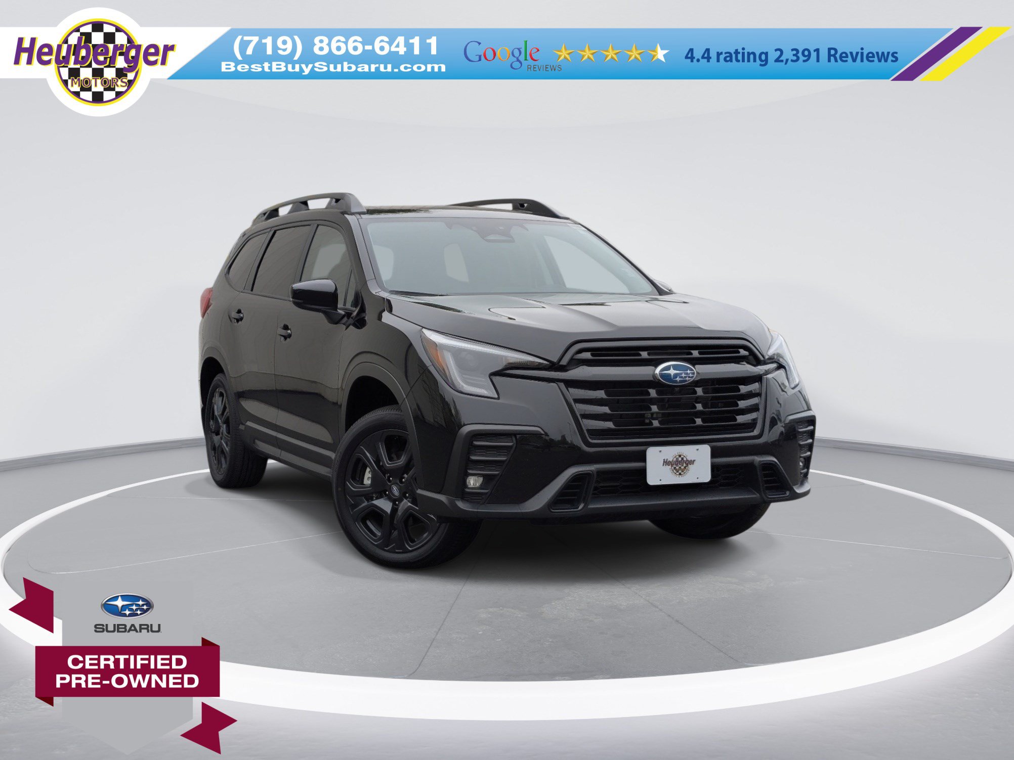 Certified 2025 Subaru Ascent Bronze Edition w/ Onyx Package AWD/4WD video 1