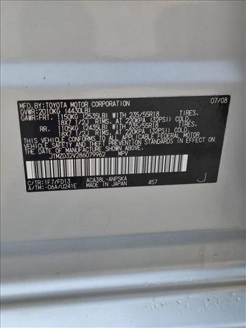 Used 2008 Toyota RAV4 Sport FWD image 22