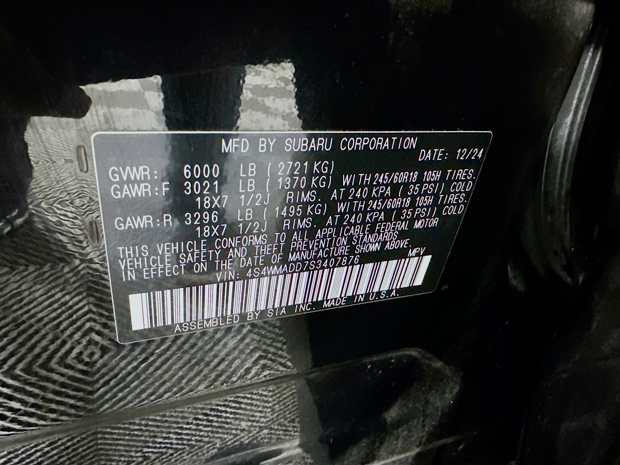 Used 2025 Subaru Ascent Premium image 12