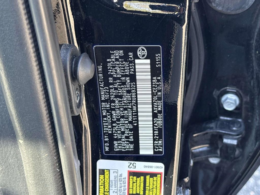 Used 2024 Toyota Camry SE w/ Convenience Package FWD image 21