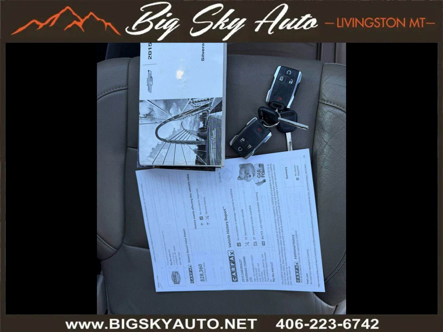 Used 2015 Chevrolet Silverado 2500 LTZ image 25