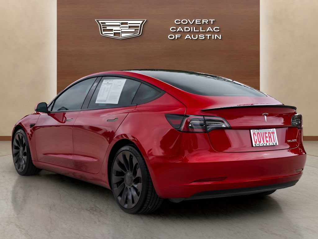 Used 2021 Tesla Model 3 Performance AWD/4WD image 3