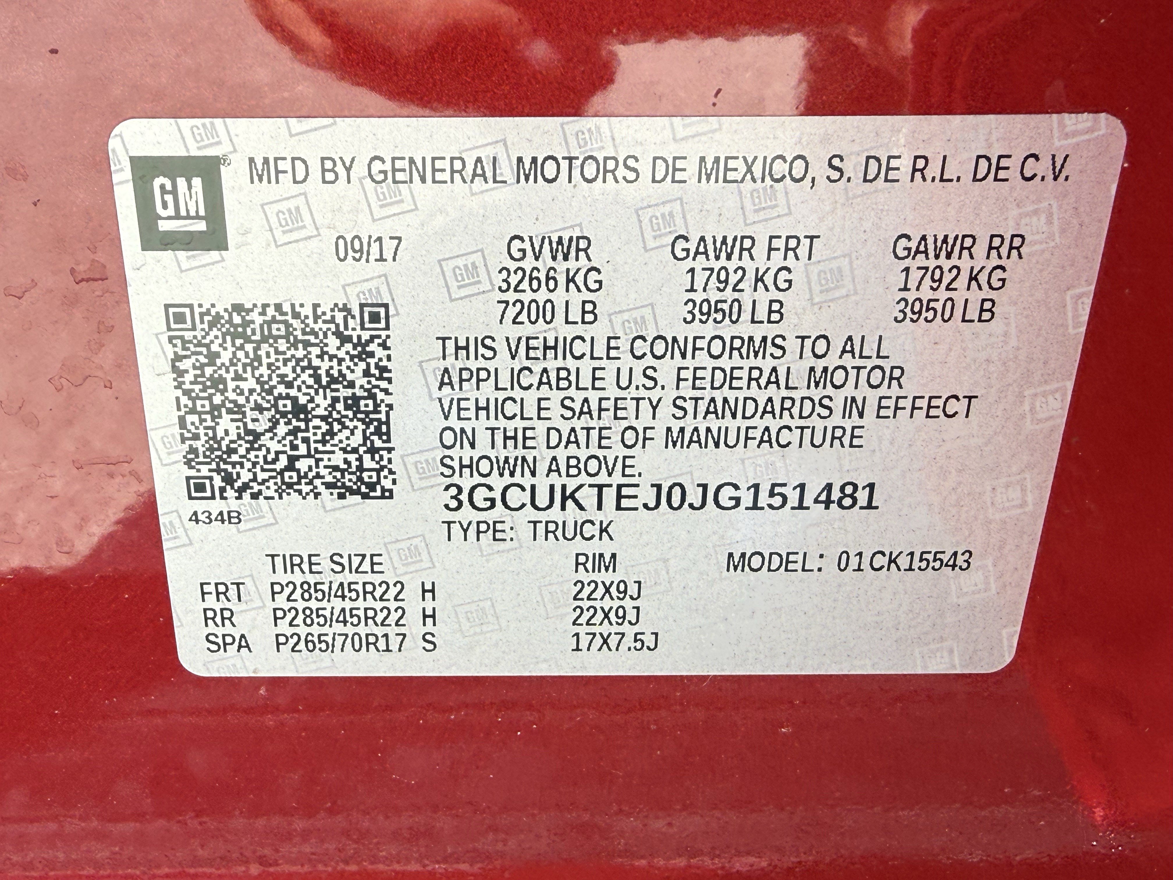 Used 2018 Chevrolet Silverado 1500 High Country AWD/4WD image 34