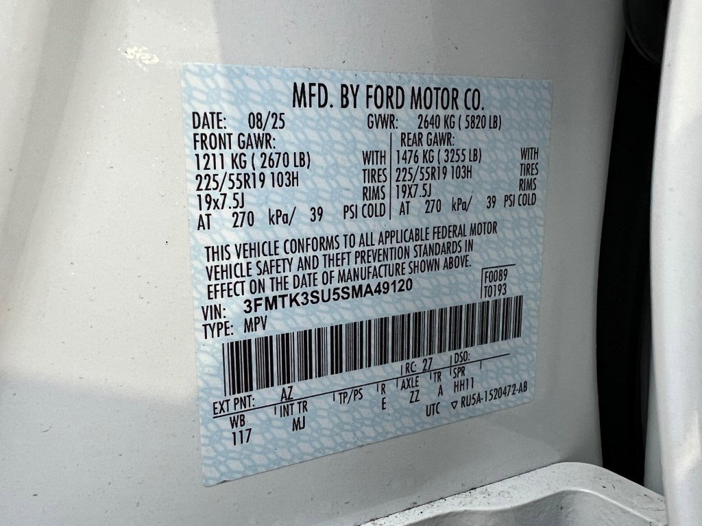 New 2025 Ford Mustang Mach-E Premium w/ Interior Protection Package image 26