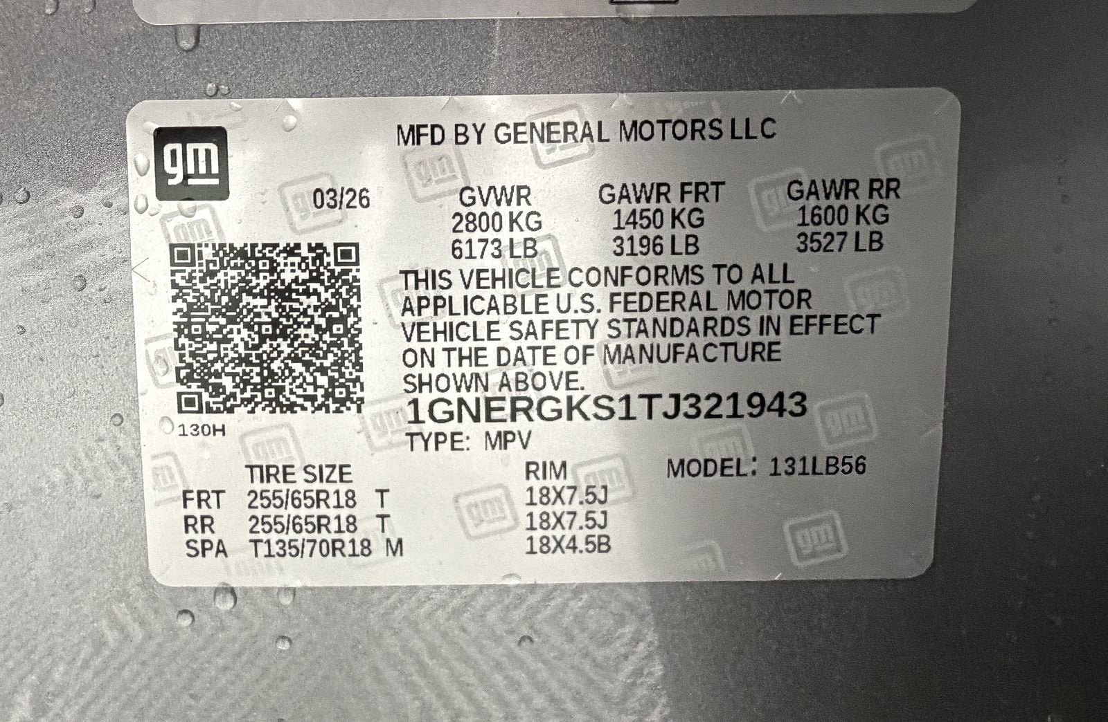 New 2026 Chevrolet Traverse LT w/ LPO, Floor Liner Package FWD image 16