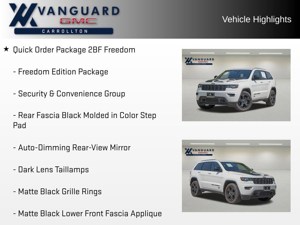 Used 2021 Jeep Grand Cherokee Freedom Edition image 5