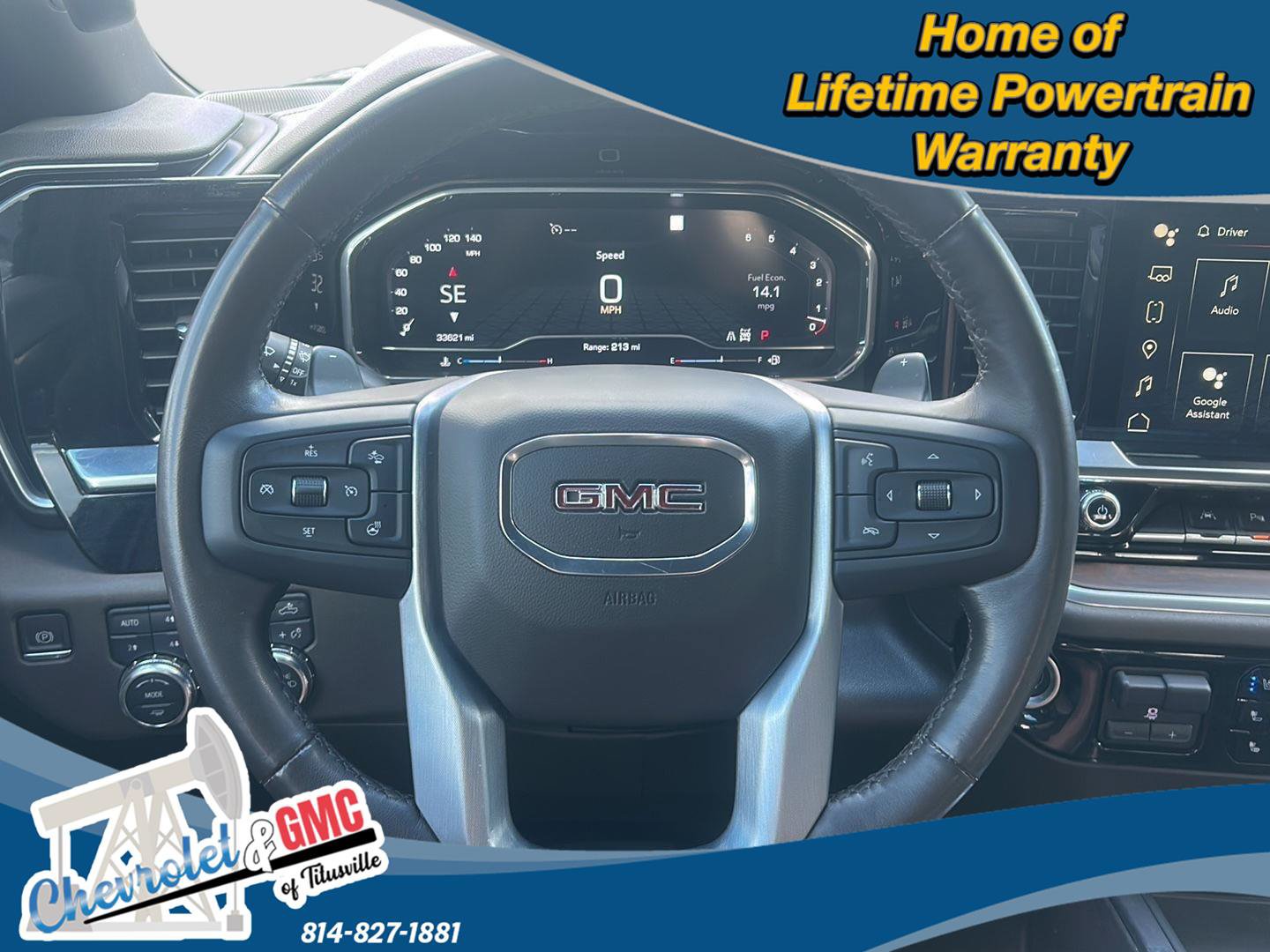 Used 2022 GMC Sierra 1500 SLT w/ SLT Premium Plus Package AWD/4WD image 16