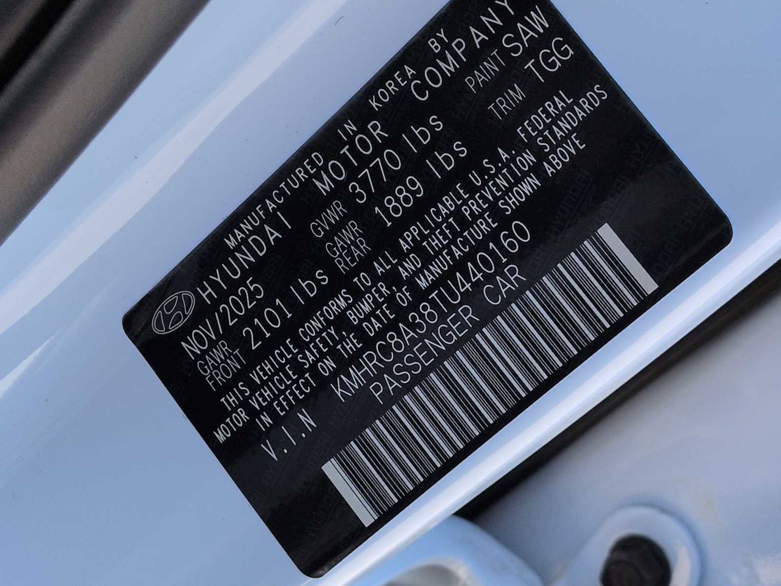 Certified 2026 Hyundai Venue SEL image 35