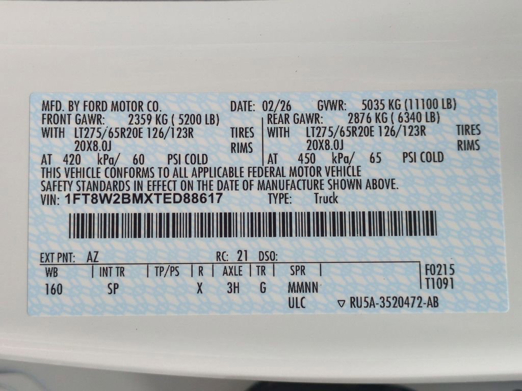 New 2026 Ford F250 King Ranch w/ Chrome Package image 29