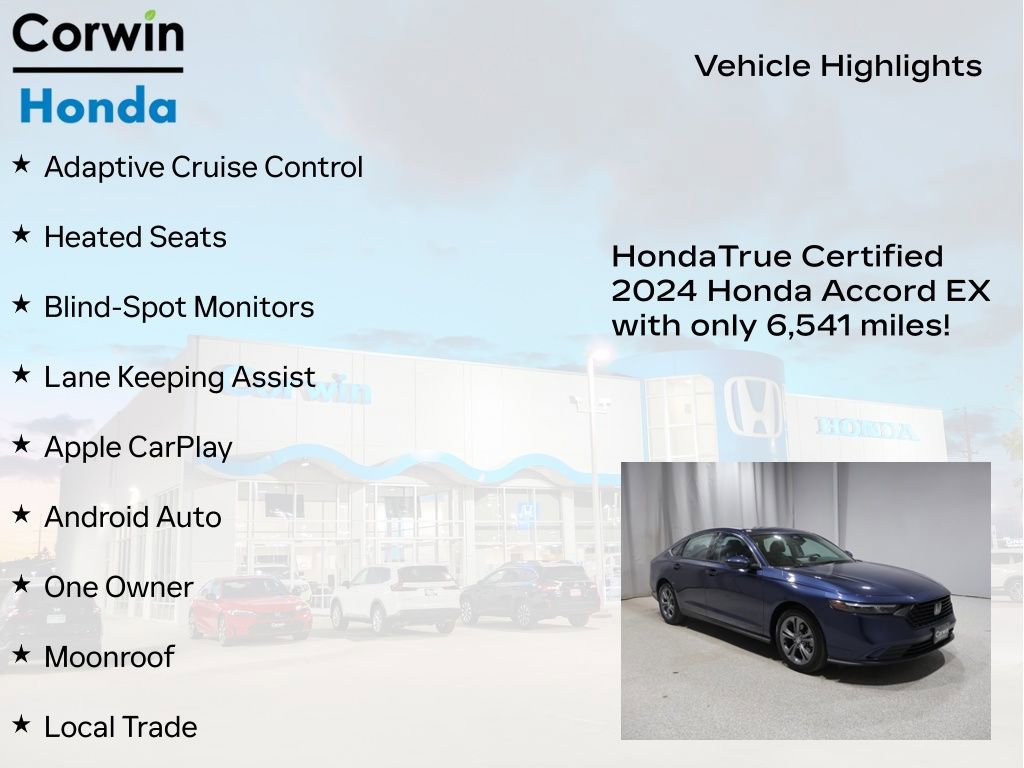 Used 2024 Honda Accord EX image 9
