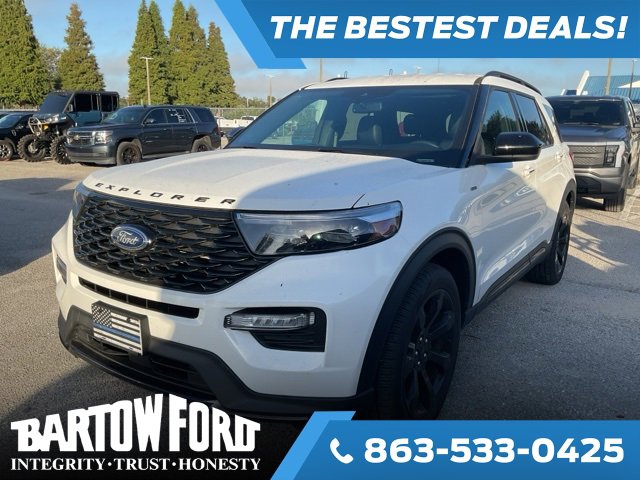 Certified 2024 Ford Explorer ST-Line w/ Class IV Trailer Tow Package