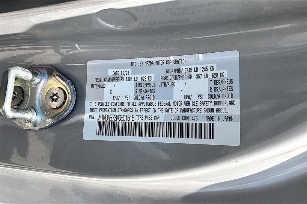 Used 2022 MAZDA MX-5 Miata Sport image 14