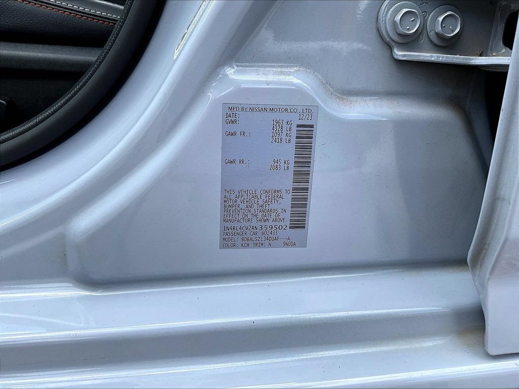 Certified 2024 Nissan Altima 2.5 SR w/ SR Premium Package FWD image 21