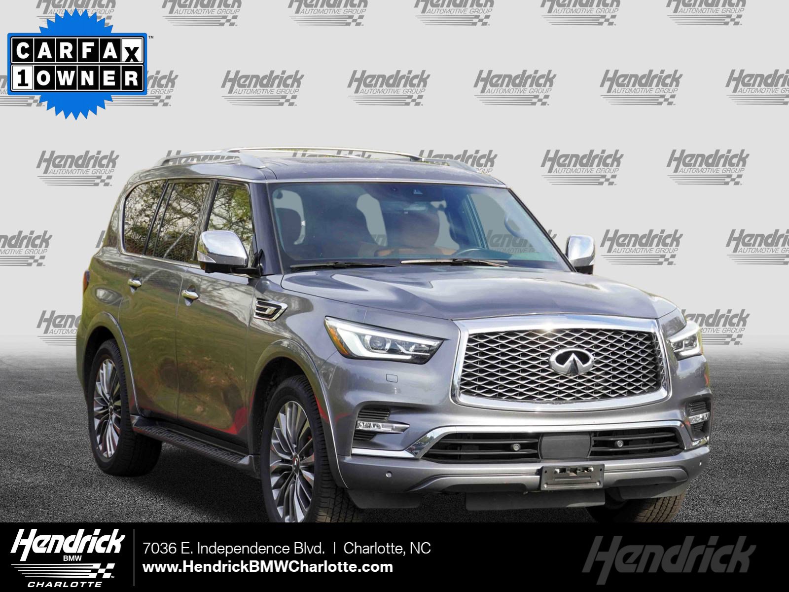 Used 2021 INFINITI QX80 Sensory w/ All-Season Package
