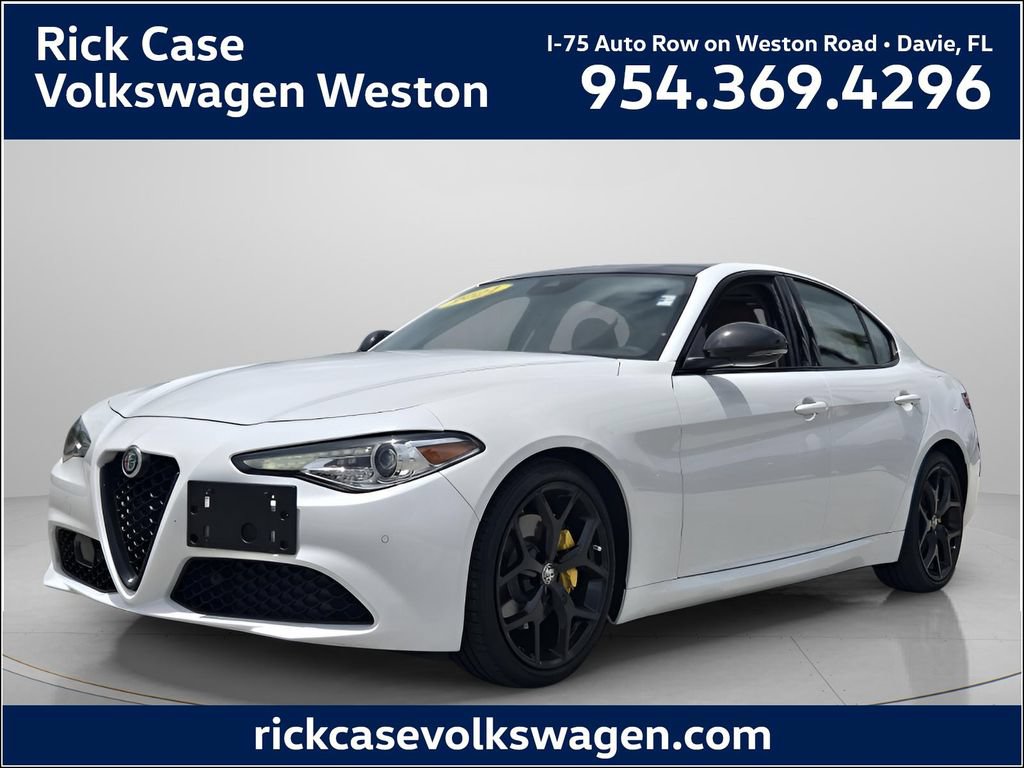 Used 2021 Alfa Romeo Giulia Ti w/ Nero Edizione RWD image 1