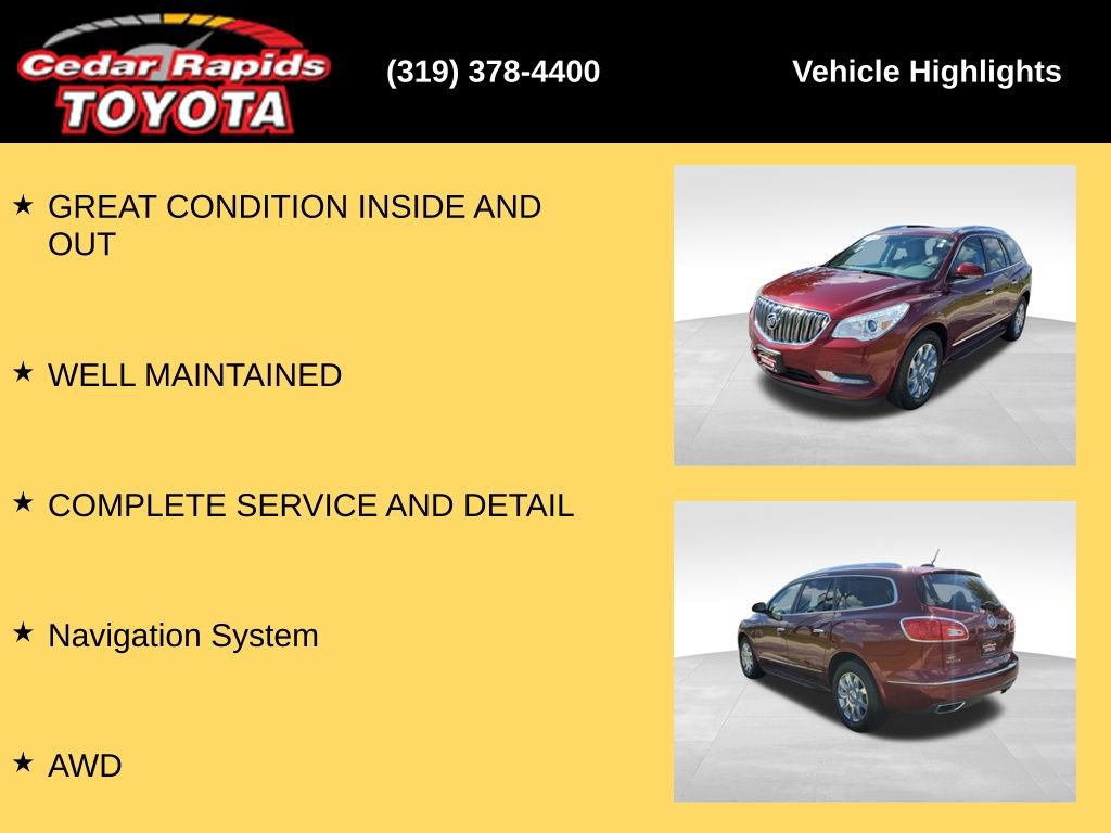 Used 2016 Buick Enclave Premium AWD/4WD image 7