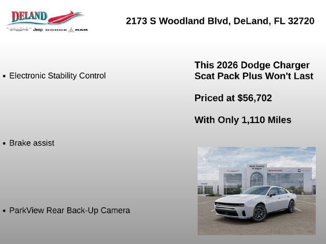 New 2026 Dodge Charger Scat Pack AWD/4WD image 7