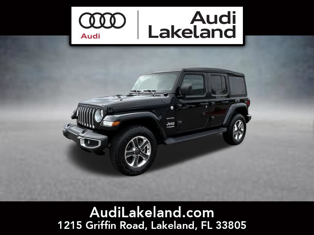 Used 2022 Jeep Wrangler Unlimited Sahara AWD/4WD image 1