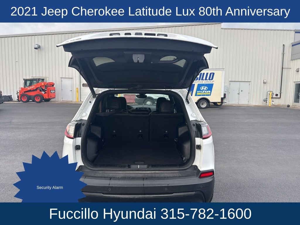 Used 2021 Jeep Cherokee Latitude Lux 80th Anniv w/ Quick Order Package 26U 80TH AWD/4WD image 9