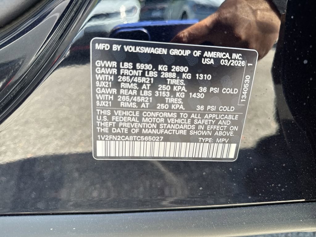 New 2026 Volkswagen Atlas SEL Premium R-Line AWD/4WD image 24