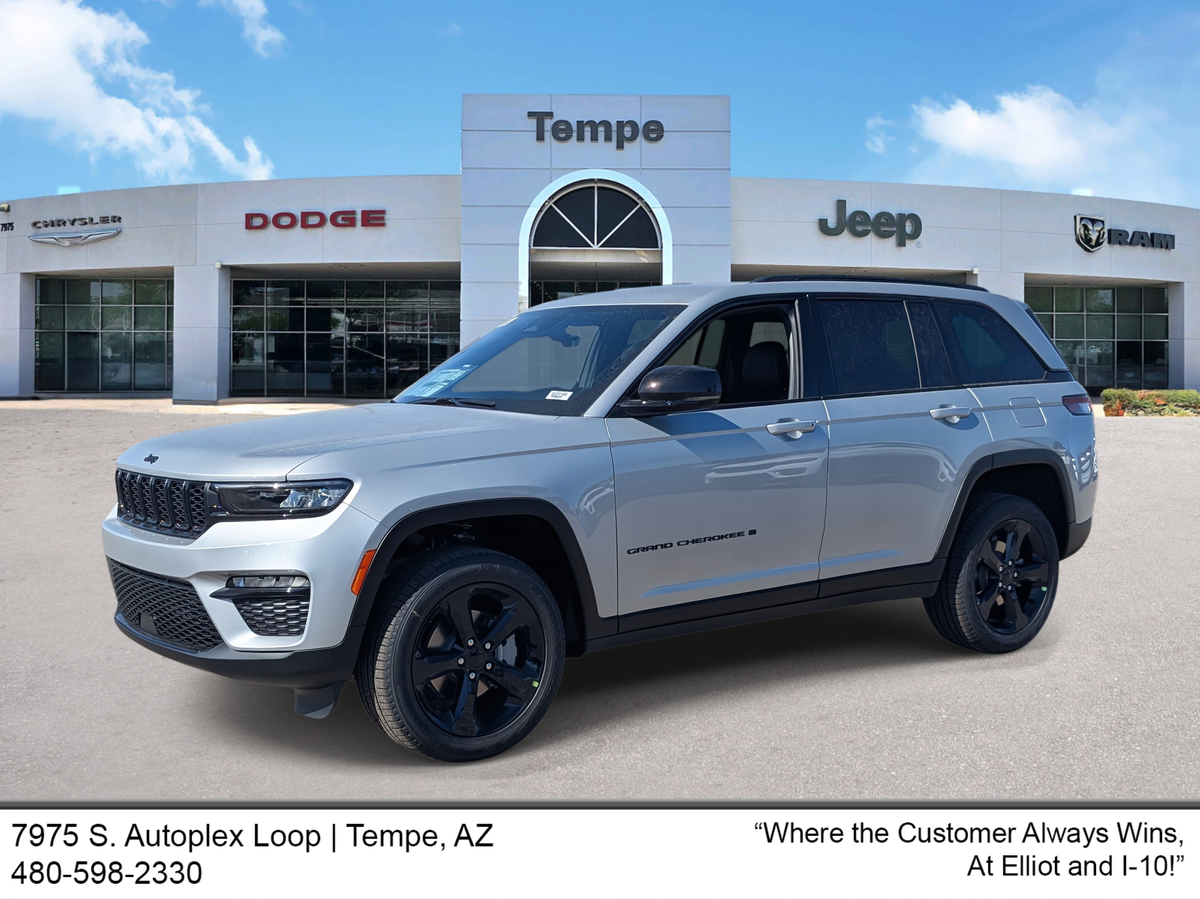 New 2025 Jeep Grand Cherokee Limited w/ Black Appearance Package
