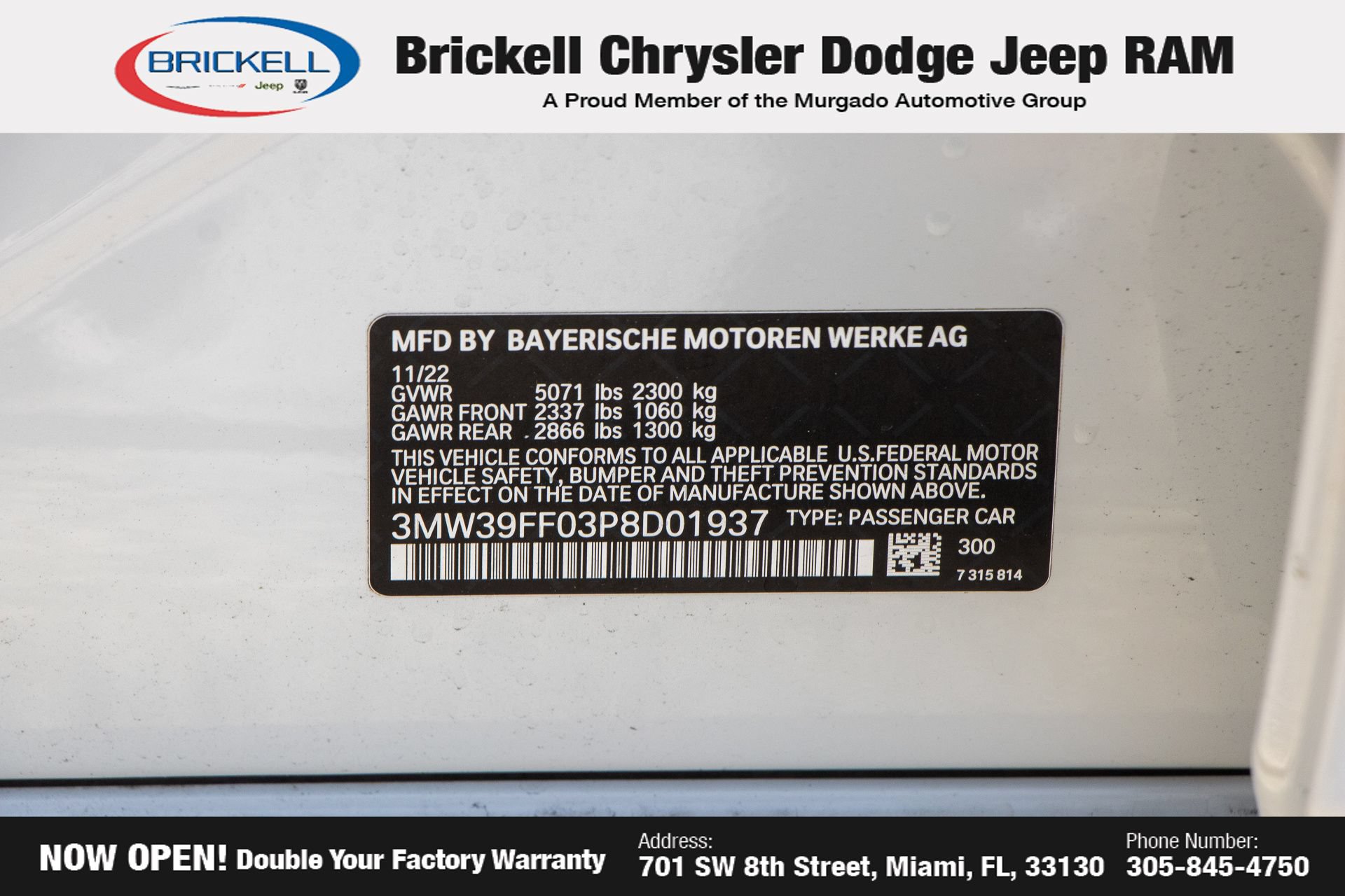 Used 2023 BMW 330e w/ Driving Assistance Package RWD image 37