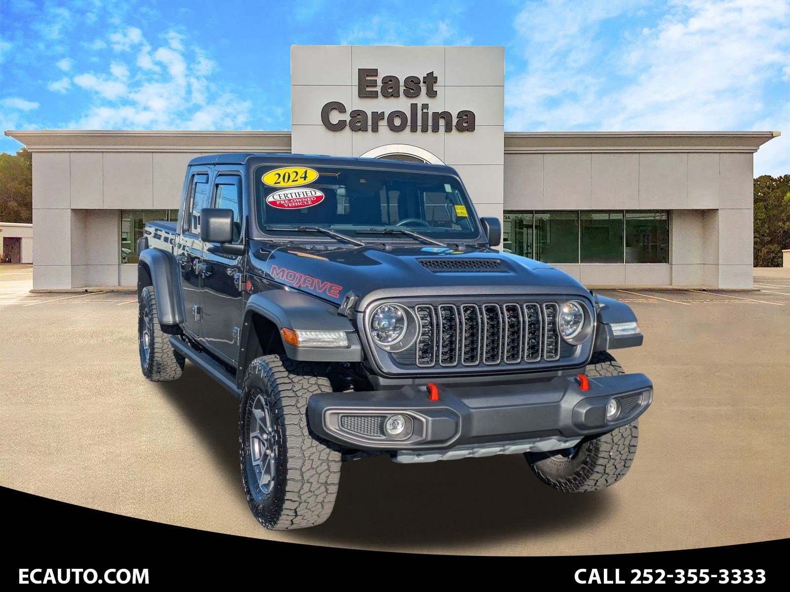 Certified 2024 Jeep Gladiator Mojave w/ Safety Group