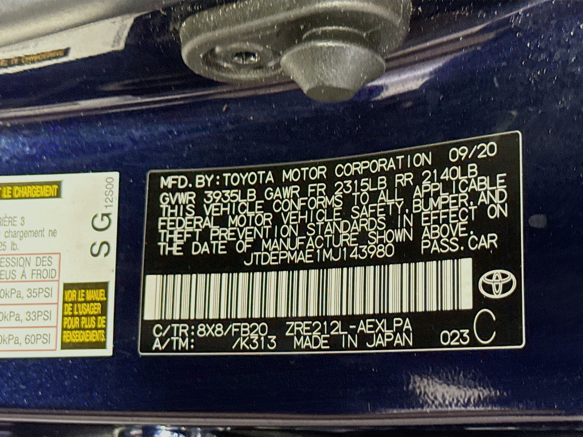 Used 2021 Toyota Corolla LE image 39