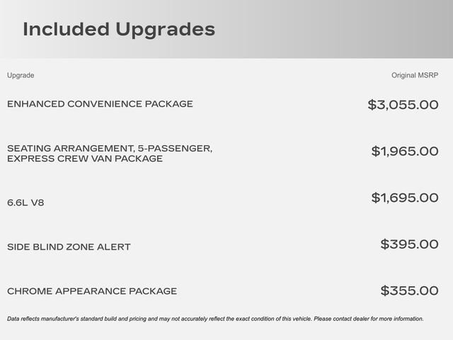 Used 2021 Chevrolet Express 2500 Explorer Van w/ Enhanced Convenience Package image 21