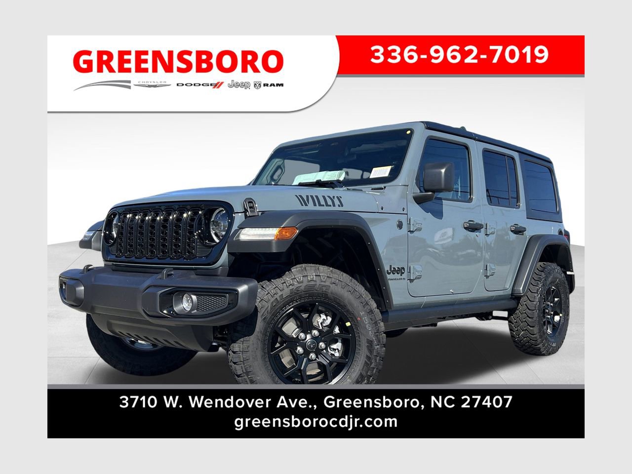 New 2026 Jeep Wrangler Willys