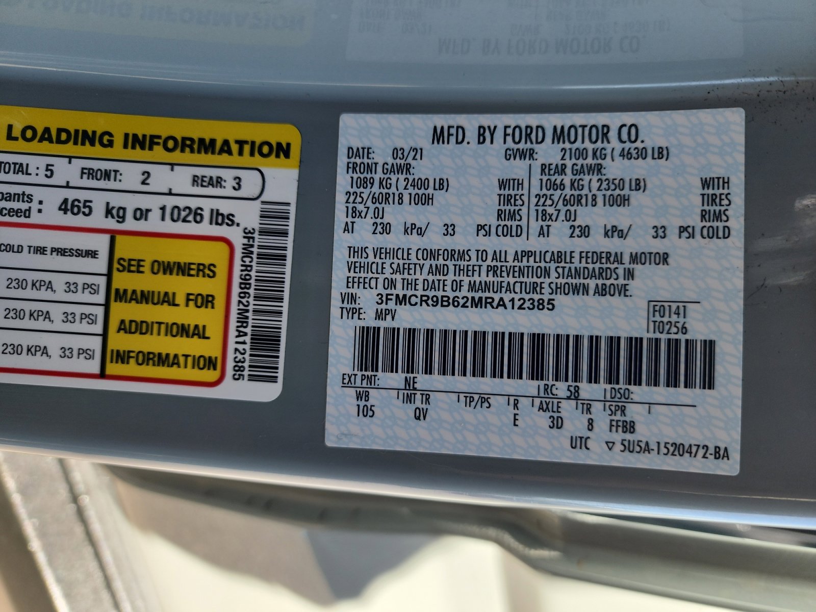 Used 2021 Ford Bronco Sport Big Bend image 25