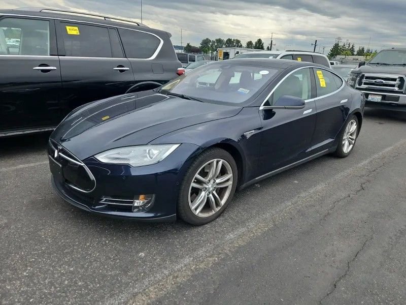 Used 2015 Tesla Model S 85D AWD/4WD image 1