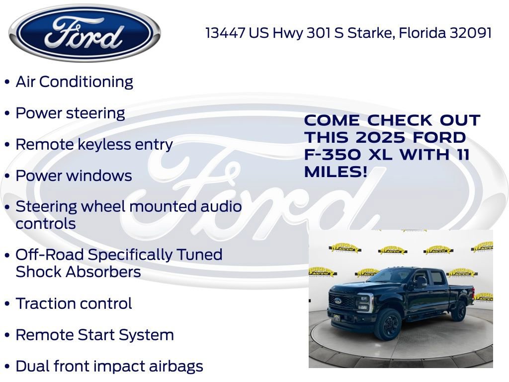 New 2025 Ford F350 XL w/ STX Appearance Package image 30