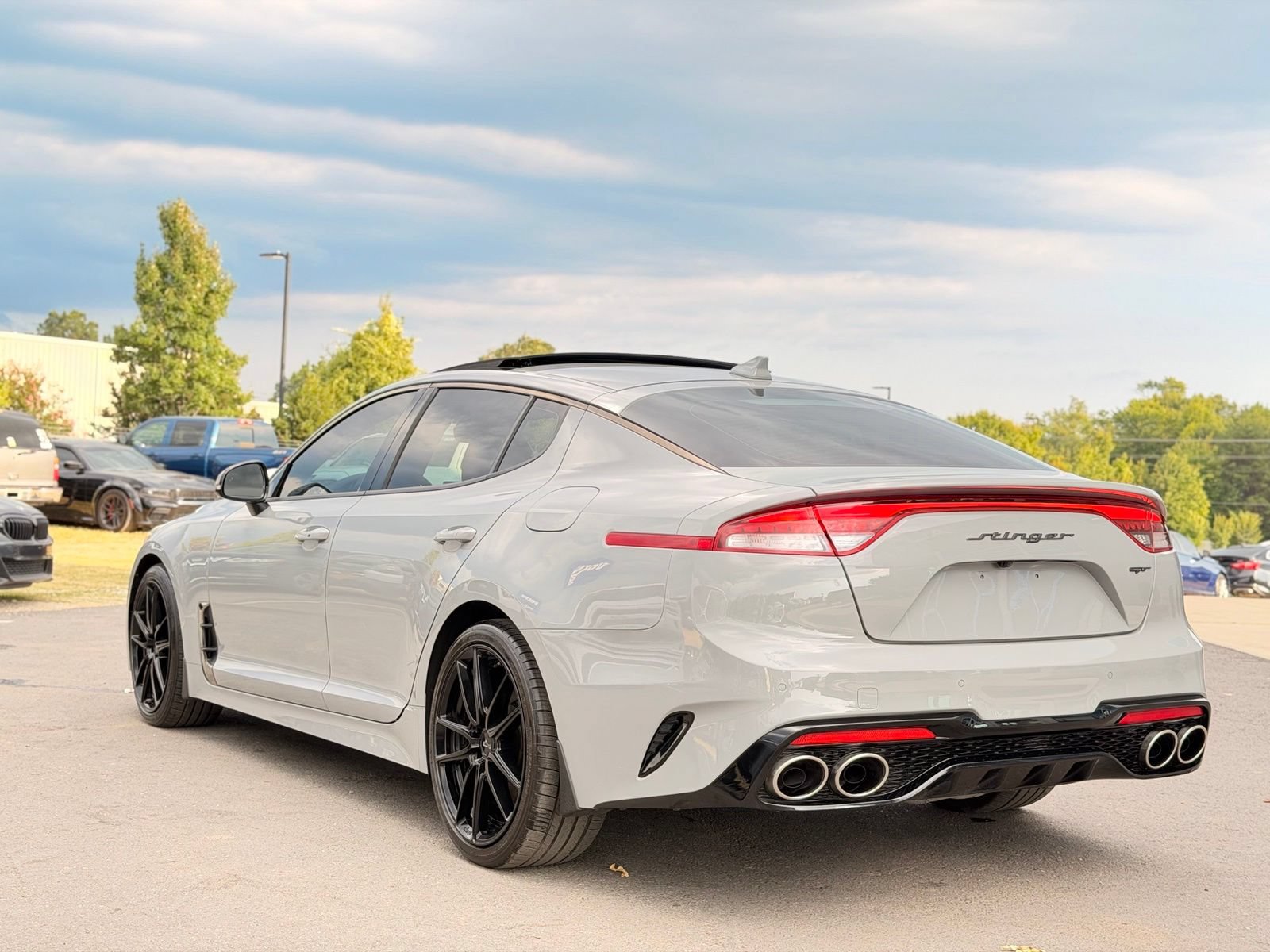 Used 2022 Kia Stinger GT1 w/ Red Interior Color Package RWD image 16