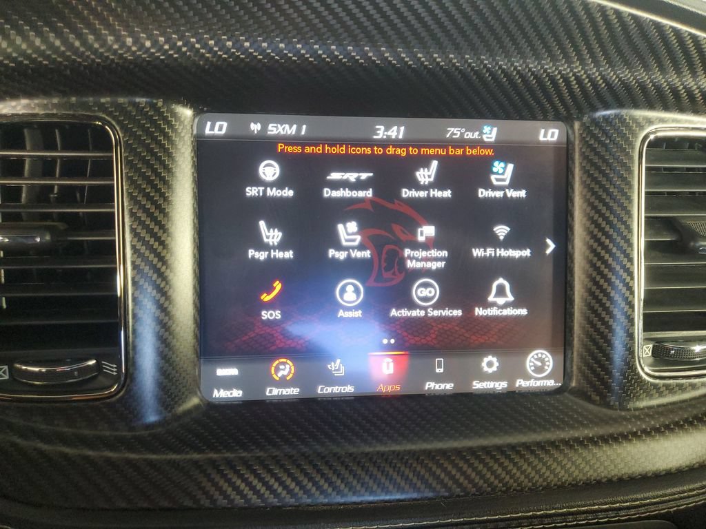 Used 2022 Dodge Charger SRT Hellcat w/ Carbon/Suede Interior Package RWD image 23