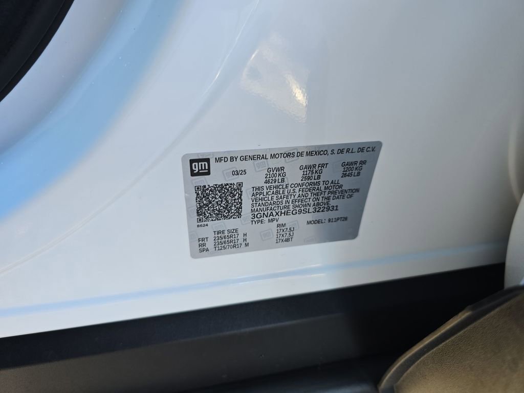 New 2025 Chevrolet Equinox LT image 34