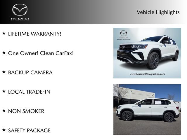 Used 2022 Volkswagen Taos S image 2