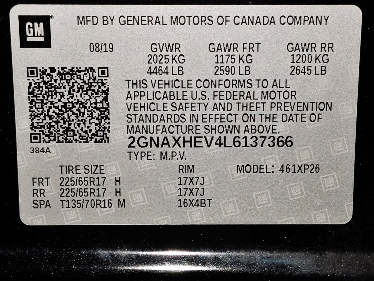 Used 2020 Chevrolet Equinox LS image 54