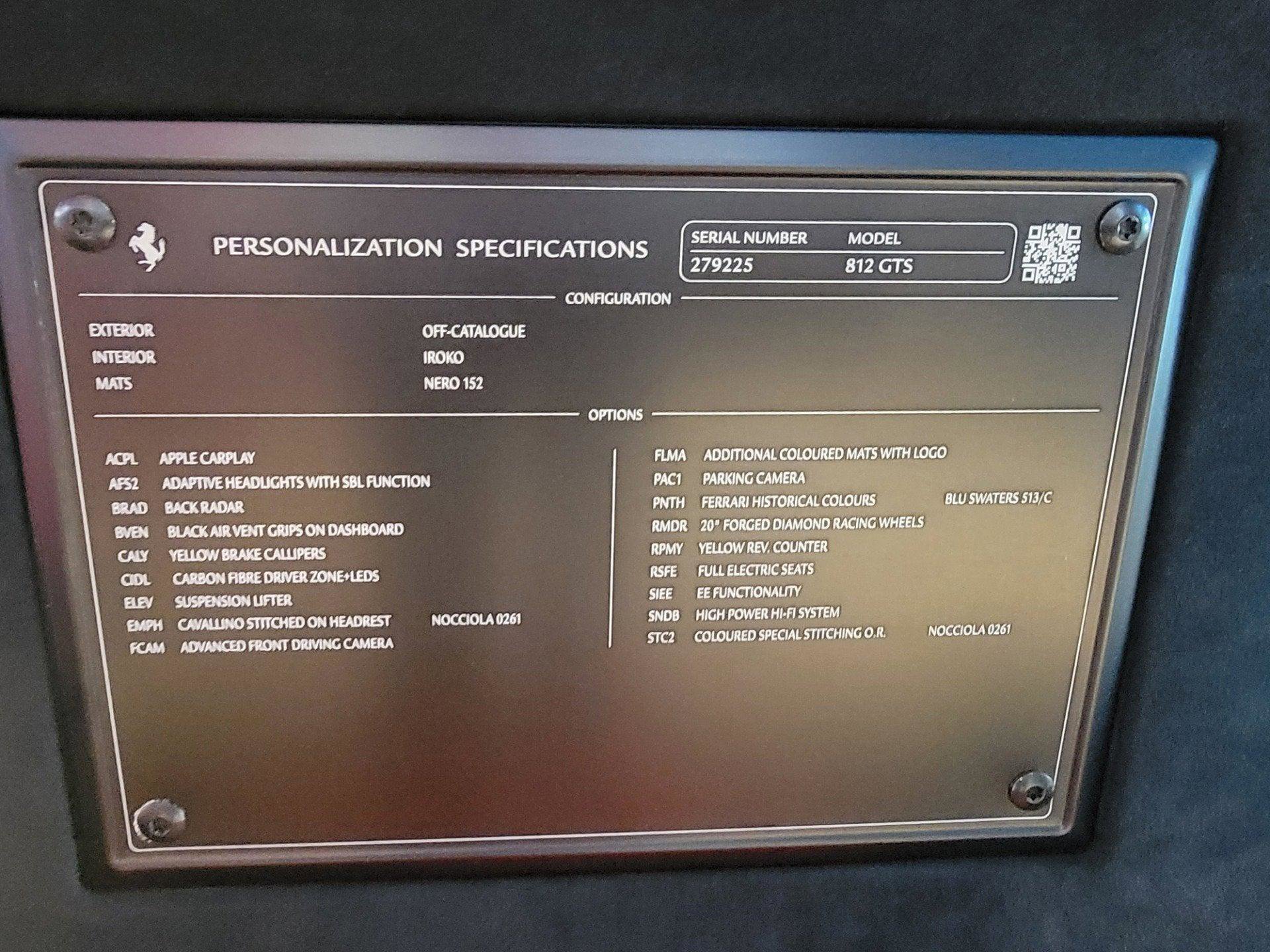 Certified 2022 Ferrari 812 GTS image 32