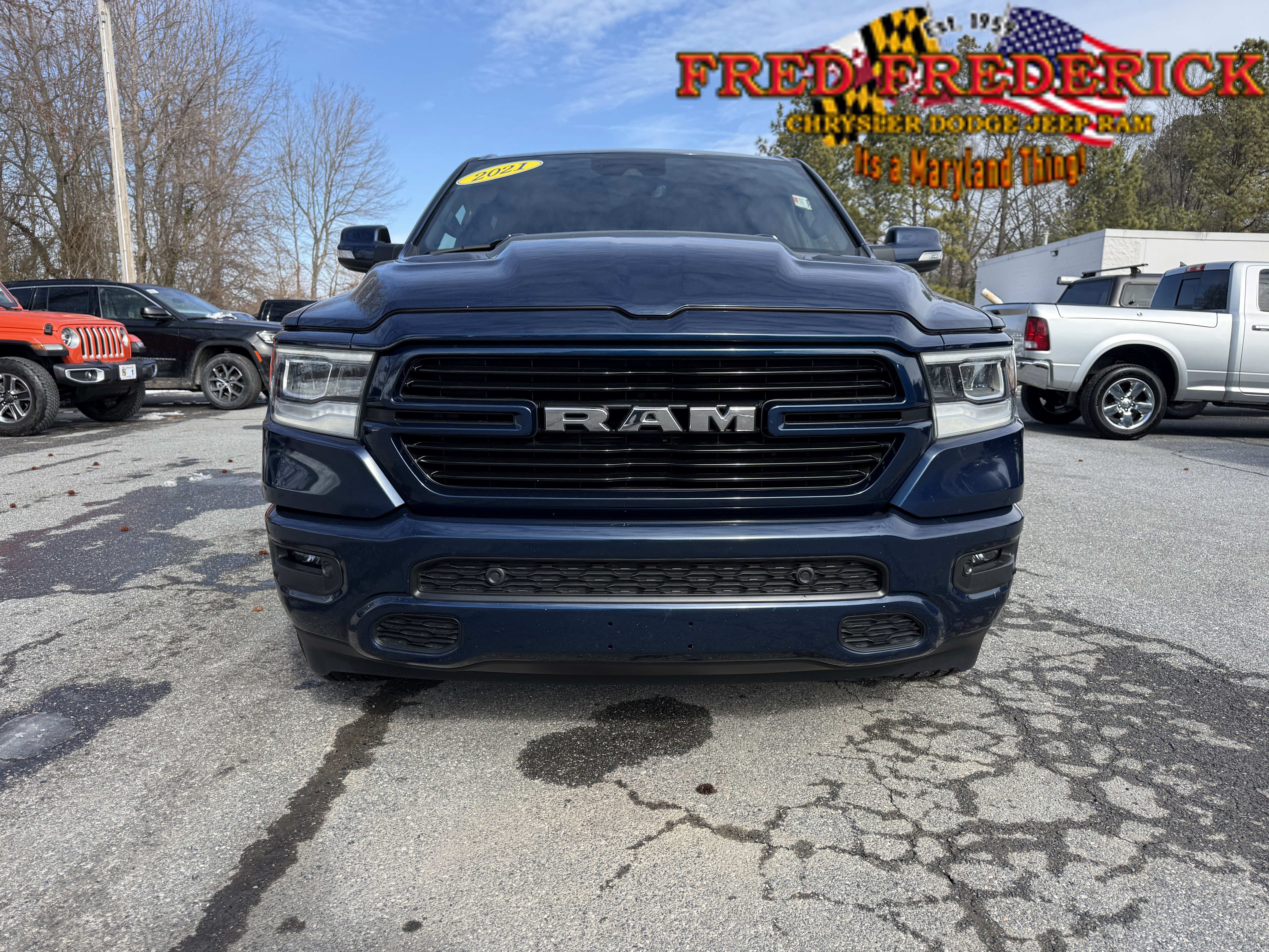 Used 2021 RAM 1500 Laramie w/ Sport Appearance Package image 2