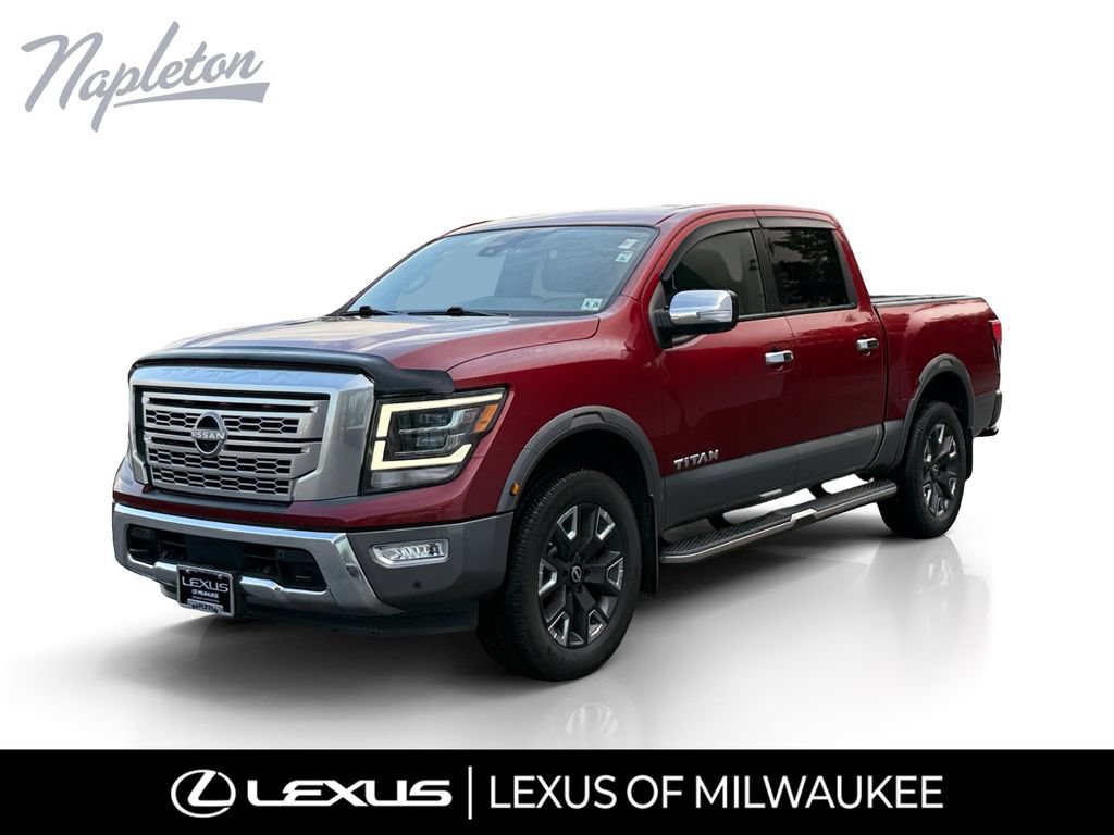 Used 2023 Nissan Titan Platinum Reserve w/ Moonroof Package AWD/4WD image 1