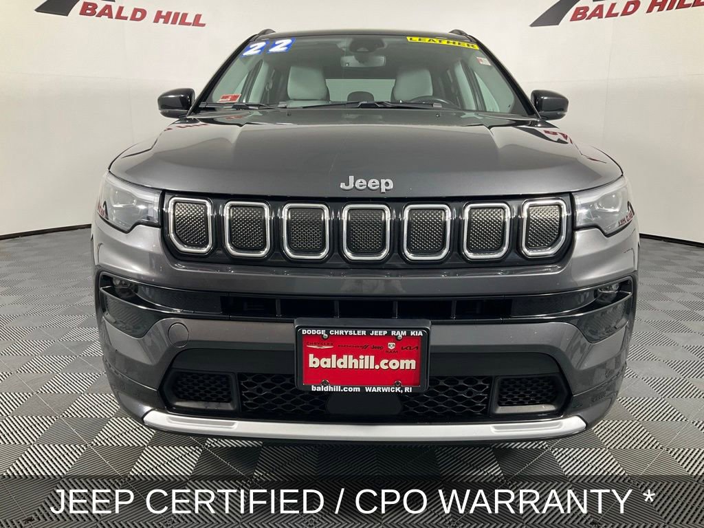 Certified 2022 Jeep Compass Limited w/ Elite Group image 3