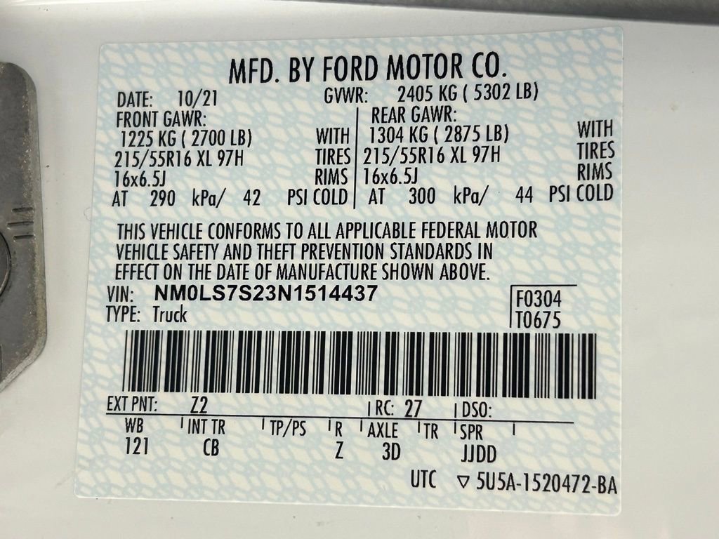 Used 2022 Ford Transit Connect XL image 31