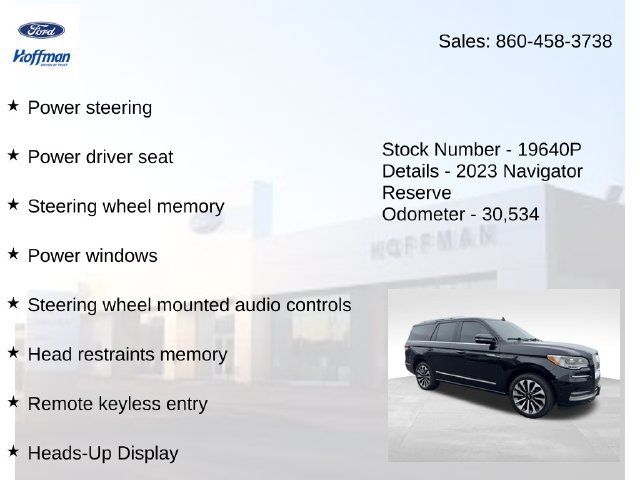 Certified 2023 Lincoln Navigator Reserve AWD/4WD image 20